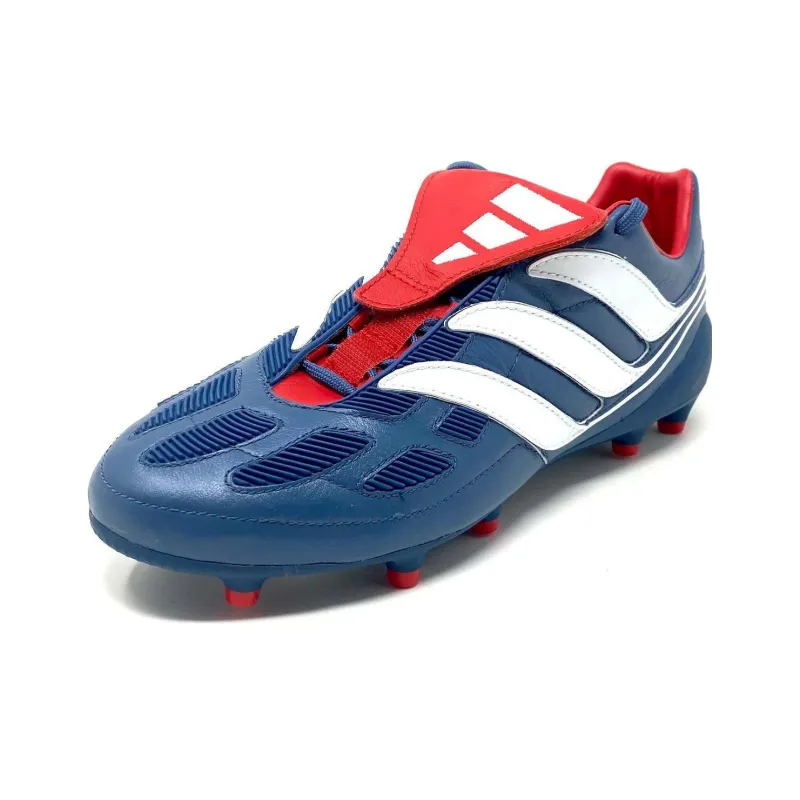 Adidas Predator Precision Fg Blue Grey Collegiate Red-2
