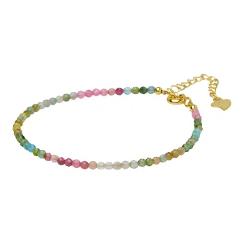 Linguanying Tourmaline Jade Bracelets Women's Tourmaline