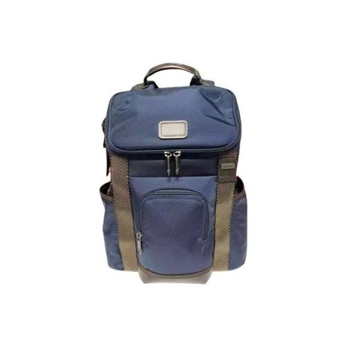 TUMI Nylon Backpack Regular Men's Navy