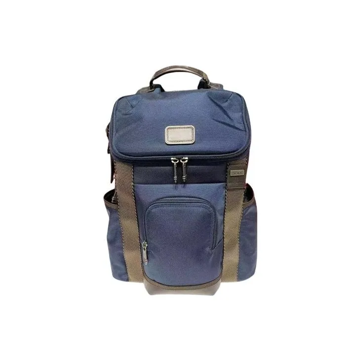 TUMI Nylon Backpack Regular Men's Navy-0