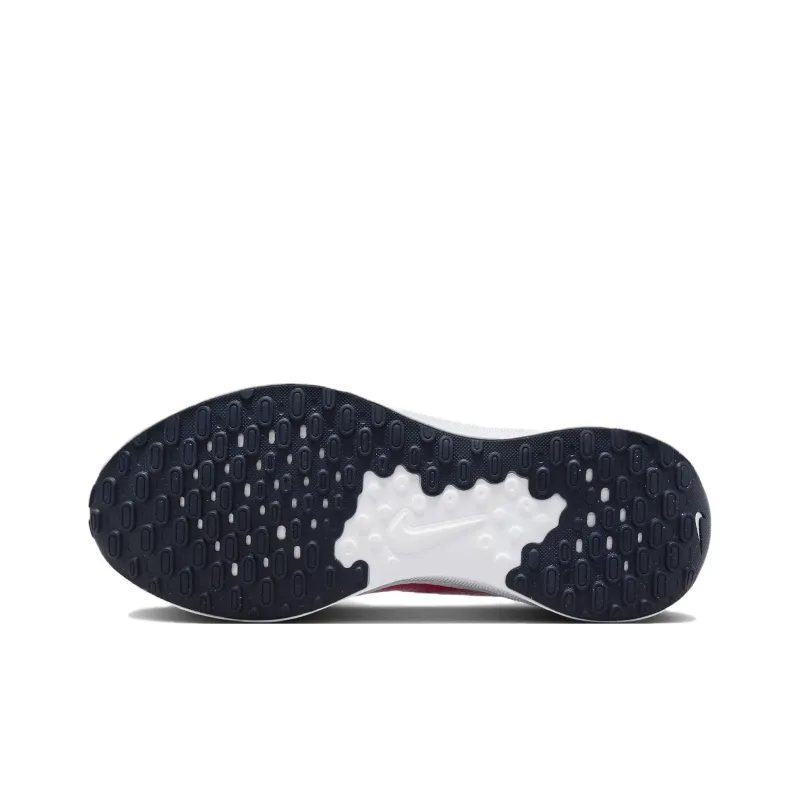 Nike Revolution 7 White Midnight Navy University Red-5