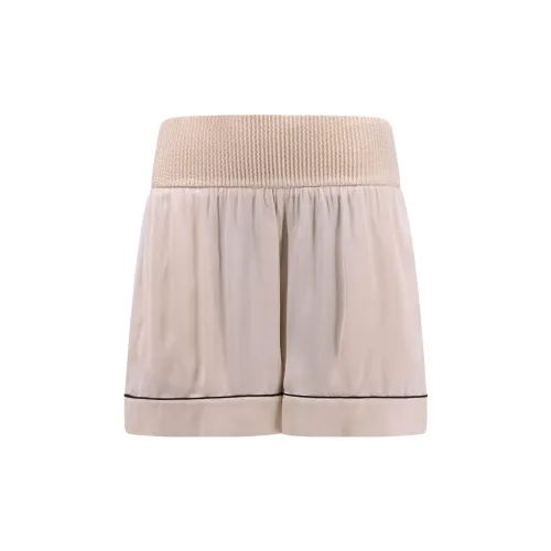 OFF-WHITE Elasticated-waist Satin Shorts