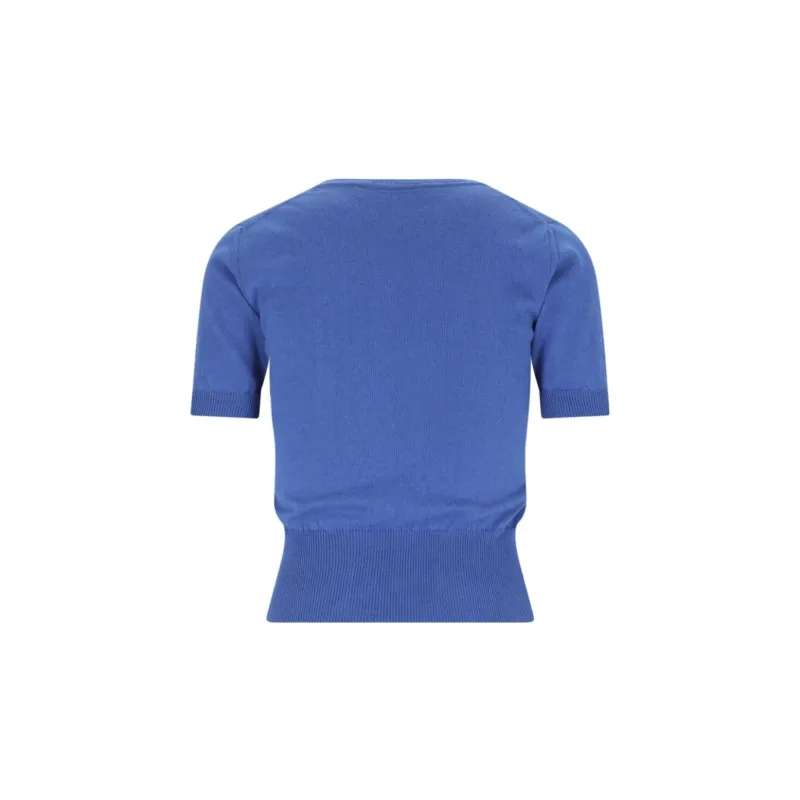 Vivienne Westwood Bea Orb Embroidered Knitted Top-1