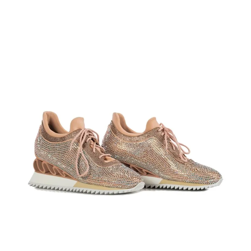 Le Silla Reiko Wave Crystal embellished Sneakers Women's-1