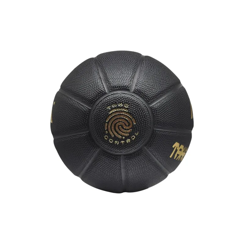 AKA PU Basketball Black Gold Size 7 Ball Training-2