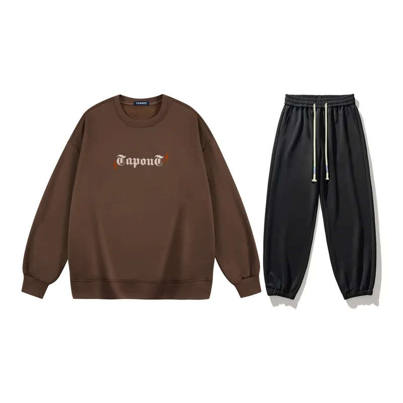 TAPOUT Sweatshirt Sets Unisex-12