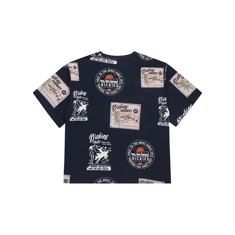 Dickies T Shirts Men Navy Blue-1