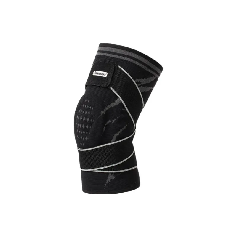 Kawasaki Running Badminton Fitness Unisex Polyester Polyamide Elastane Knee Pads-0