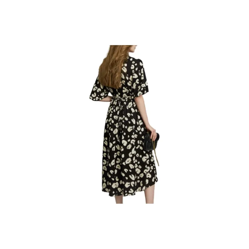 ELLE Short Sleeved Dress Women's-0
