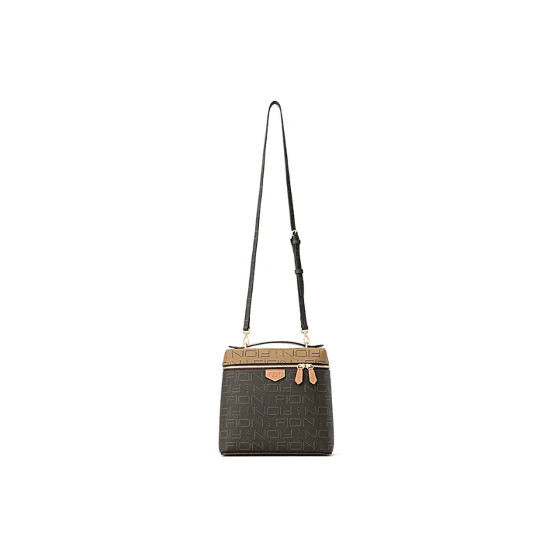 FION Canvas Backpack Women's Umber Famous Tea-3