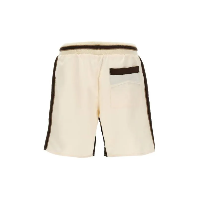 RHUDE Souvenier Drawstring Satin Shorts-1