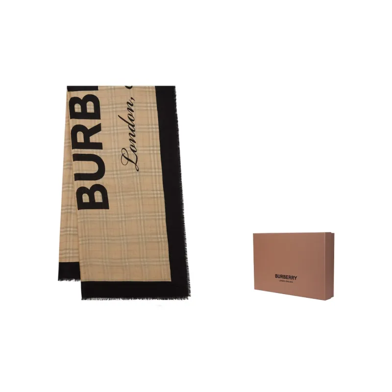 Burberry Silk Scarves Women's-2