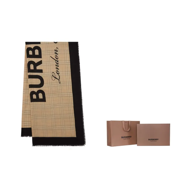 Burberry Silk Scarves Women's-3