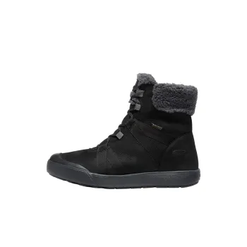 KEEN ELLE WINTER BOOT WP Anti-Slip Wear-Resistant Waterproof And Breathable High-Top Outdoor Shoes Women's Black