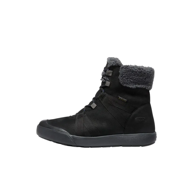 KEEN ELLE WINTER BOOT WP Anti-Slip Wear-Resistant Waterproof And Breathable High-Top Outdoor Shoes Women's Black-0