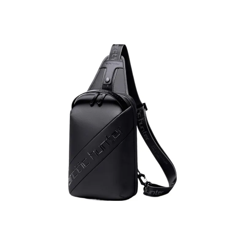 ARCTIC HUNTER Oxford Sling Bag Regular Men's Black-1