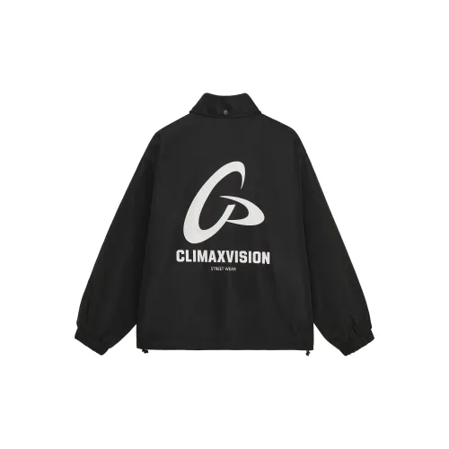 CLIMAX VISION Frisbee Series Jackets Unisex Black