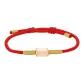 Hetian White Jade-All The Best Rope Bracelet-(Adjustable)-Y179409