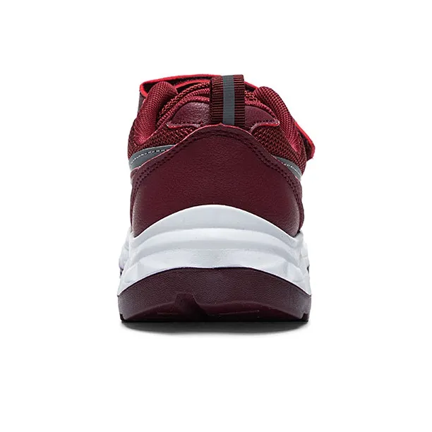Warrior Comfortable Mom Shoes Anti Slip And Wear Resistant Lightweight Low Top Casual Shoes Women's Burgundy-2
