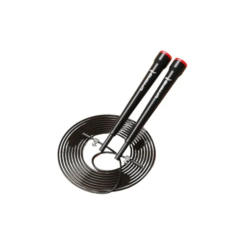LiNing Fitness Training Non Countable Jump Ropes Fitness Crowd Steel Wire Rope PP Controller 3m Classic Black