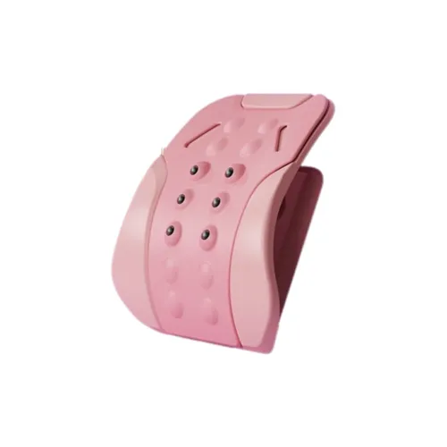 NUCKILY Yoga Stretchers Lumbar Spine Silicone Unisex Youth Pink Glamour Purple