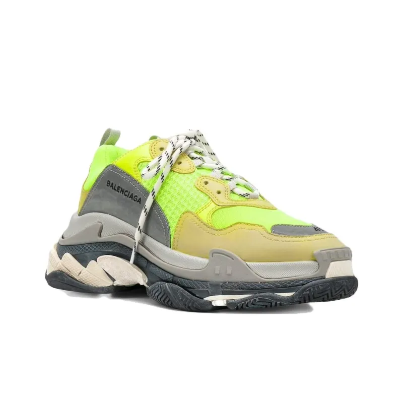 Balenciaga Triple S Sneakers 'Fluorescent Green'-2