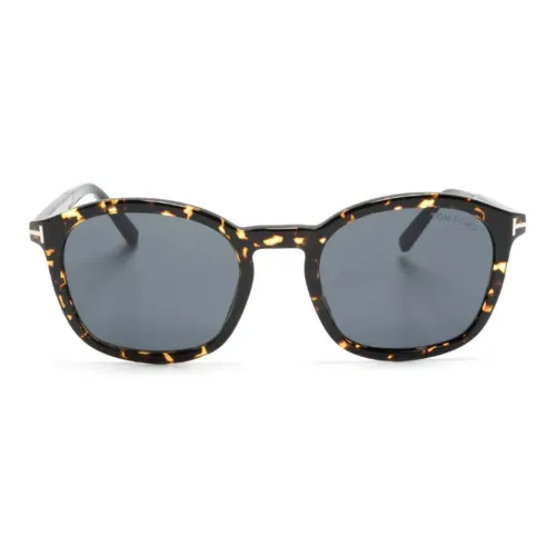 TOM FORD Eyewear Tortoiseshell-effect Tinted Sunglasses