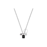 DIOR Metal Necklaces Men's Silver