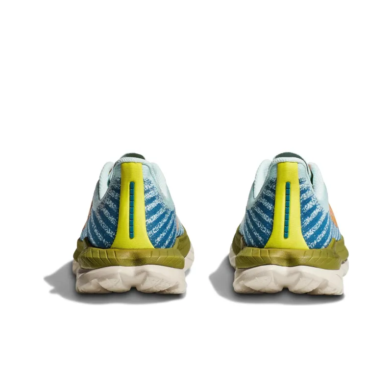 HOKA ONE ONE Mach 5 Cushioning Balance Low Top Running Shoes Men's Blue-4