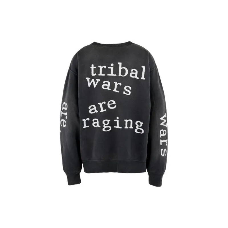 SAINT Mxxxxxx Logo print Cotton Sweatshirt-1