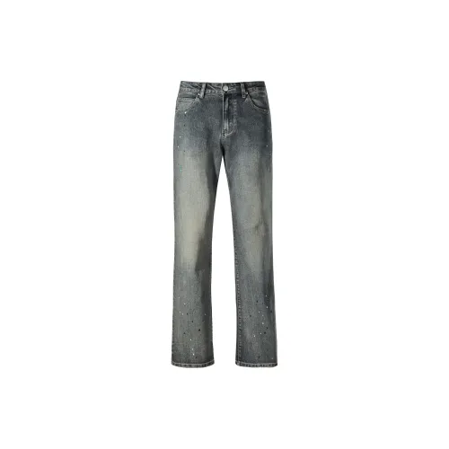 GTRG Jeans Unisex Vintage Blue