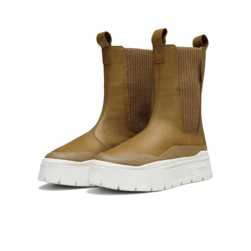 PUMA Mayze Stack Chelsea Winter Boot 'Chocolate Chip' Women's-2
