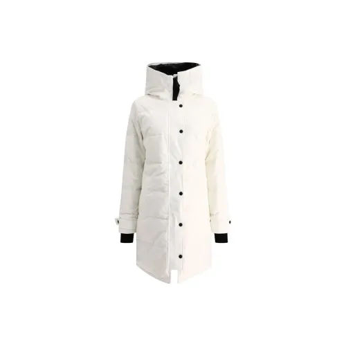 Canada Goose Shelburne Series Down Jackets Women's White