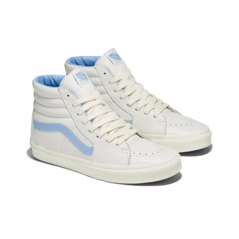 Vans Sk8 Hi Vintage Leather 'Blue White'-2