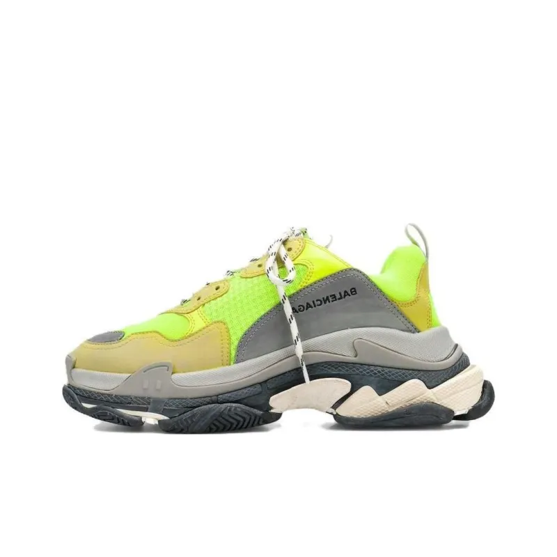Balenciaga Triple S Sneakers 'Fluorescent Green'-0