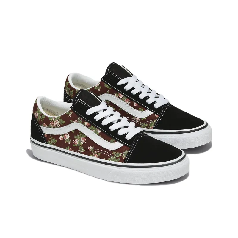 Vans Old Skool Wallflower Floral 'Black Brown' Women's-1