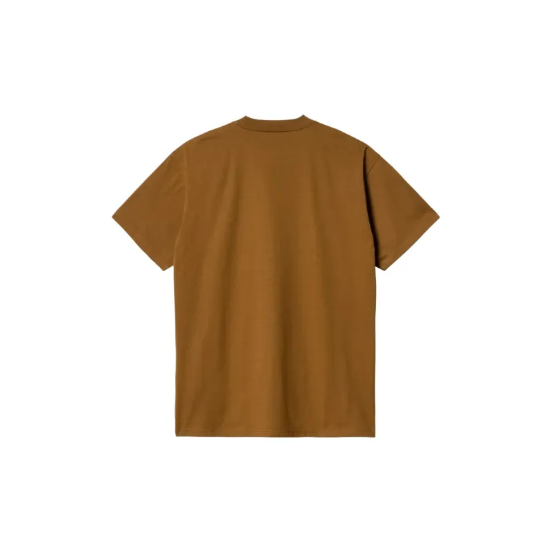 Carhartt WIP T Shirts Men Brown-1