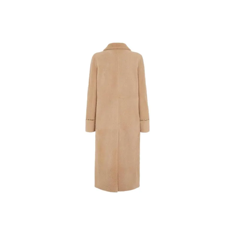 FENDI Coats Women's Khaki-1