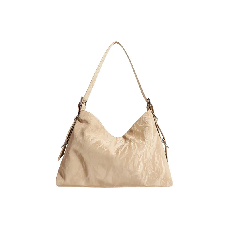UNITE STAR PU Tote Combo Bag Shoulder Bag Women's Khaki/Pink/Black-8