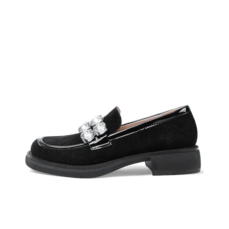 Lily Wei Loafers Women's Black-4