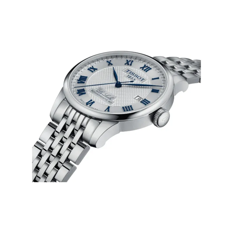 TISSOT Le Locle Collection Automatic Mechanical Movement Men's Watches Watch 39.3mm Silver Dial-3
