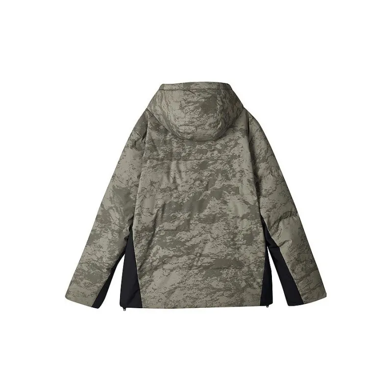 Skechers Sports Life Collection Down Jackets Men Light Khaki Camouflage-1