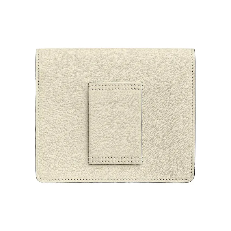 HERMES Roulis Goatskin Clutch Shoulder Bag Crossbody Bag Fanny Pack Wallet Regular Women's I2 Nata Cream White-2