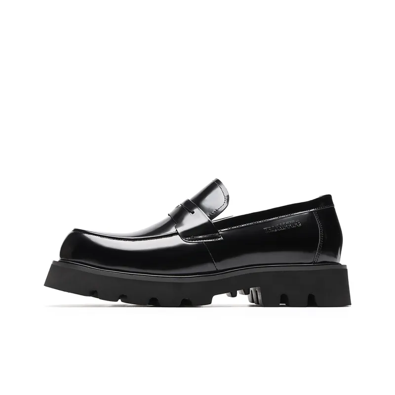 TRUMPPIPE Loafers Men Low Top Black-0
