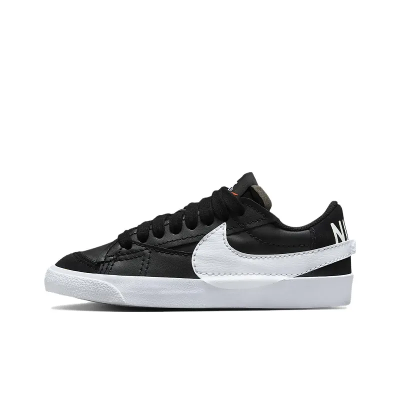 Nike Blazer Low 77 Jumbo Black White Women's-0
