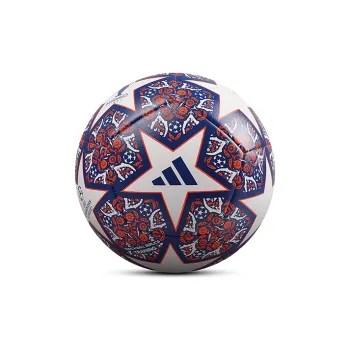 Adidas Size 5 Soccer PU Machine Stitched Soccer Ball Unisex White Blue Red