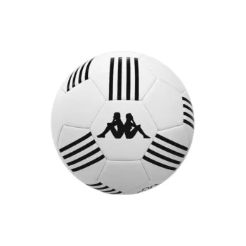 Kappa Size 5 Ball Soccer TPU Machine Stitched Soccer Ball Unisex Black White