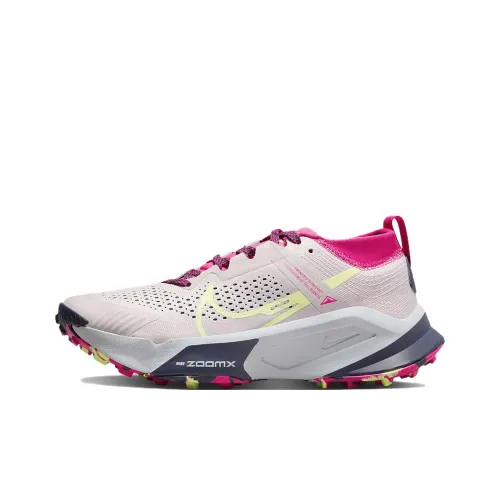 Nike ZoomX Zegama Platinum Violet Luminous Green Women's