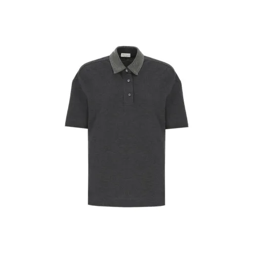 Brunello Cucinelli Polo Shirts Women's Black