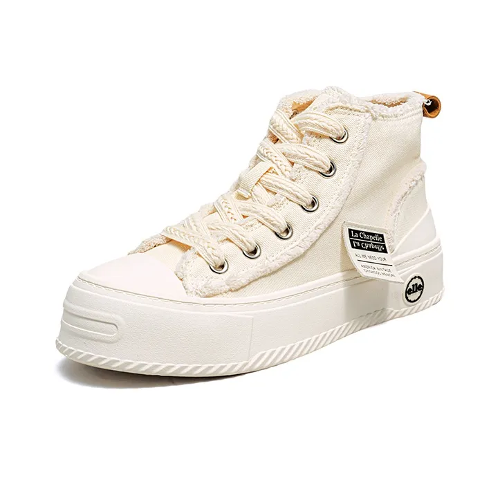 La Chapelle High-Top Canvas Shoes Women's-11
